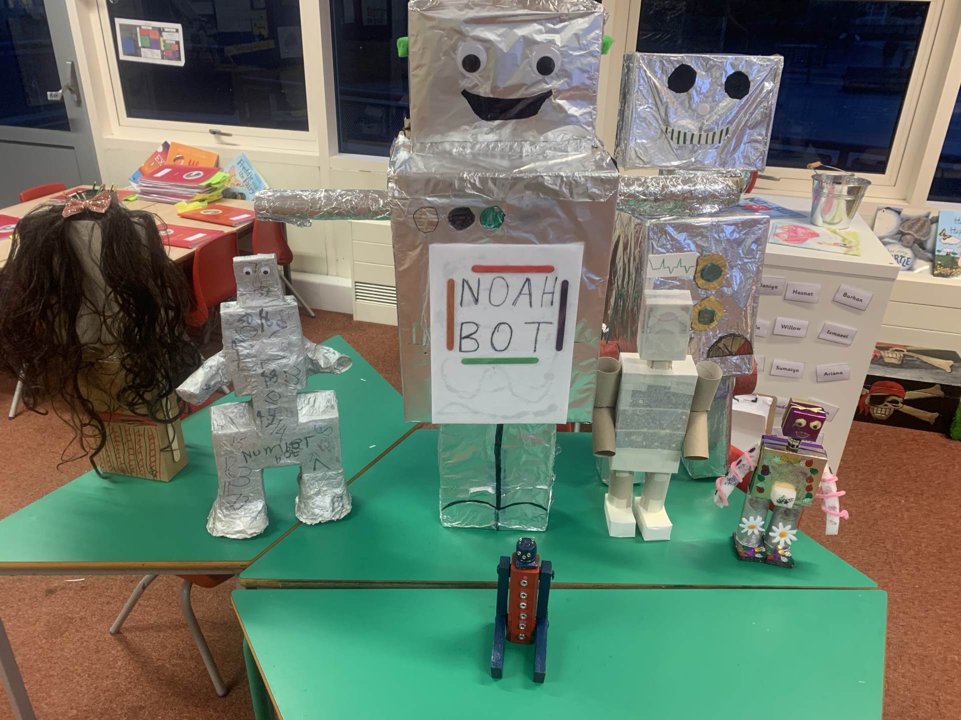 Year 1 Robot Homework